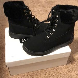 Black (Bamboo brand) boots